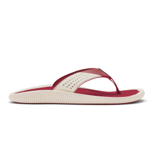 Ulele  -  Off White / Deep Red